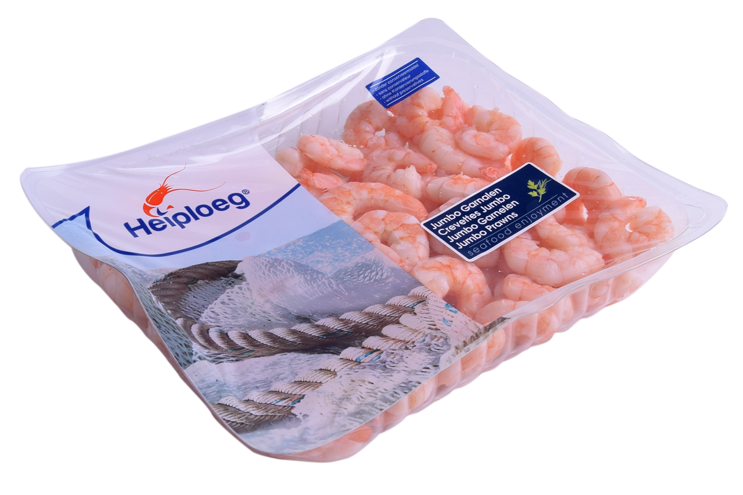 Roze garnalen jumbo's 0,5 kg