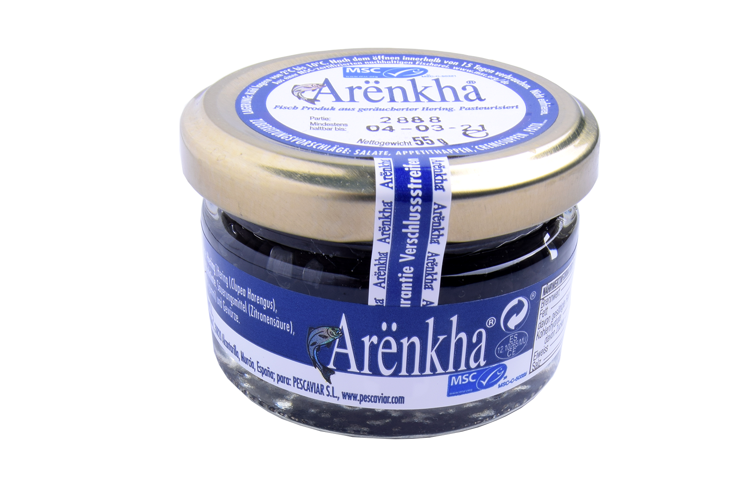 MSC Haringcaviaar arenka pot 55gr