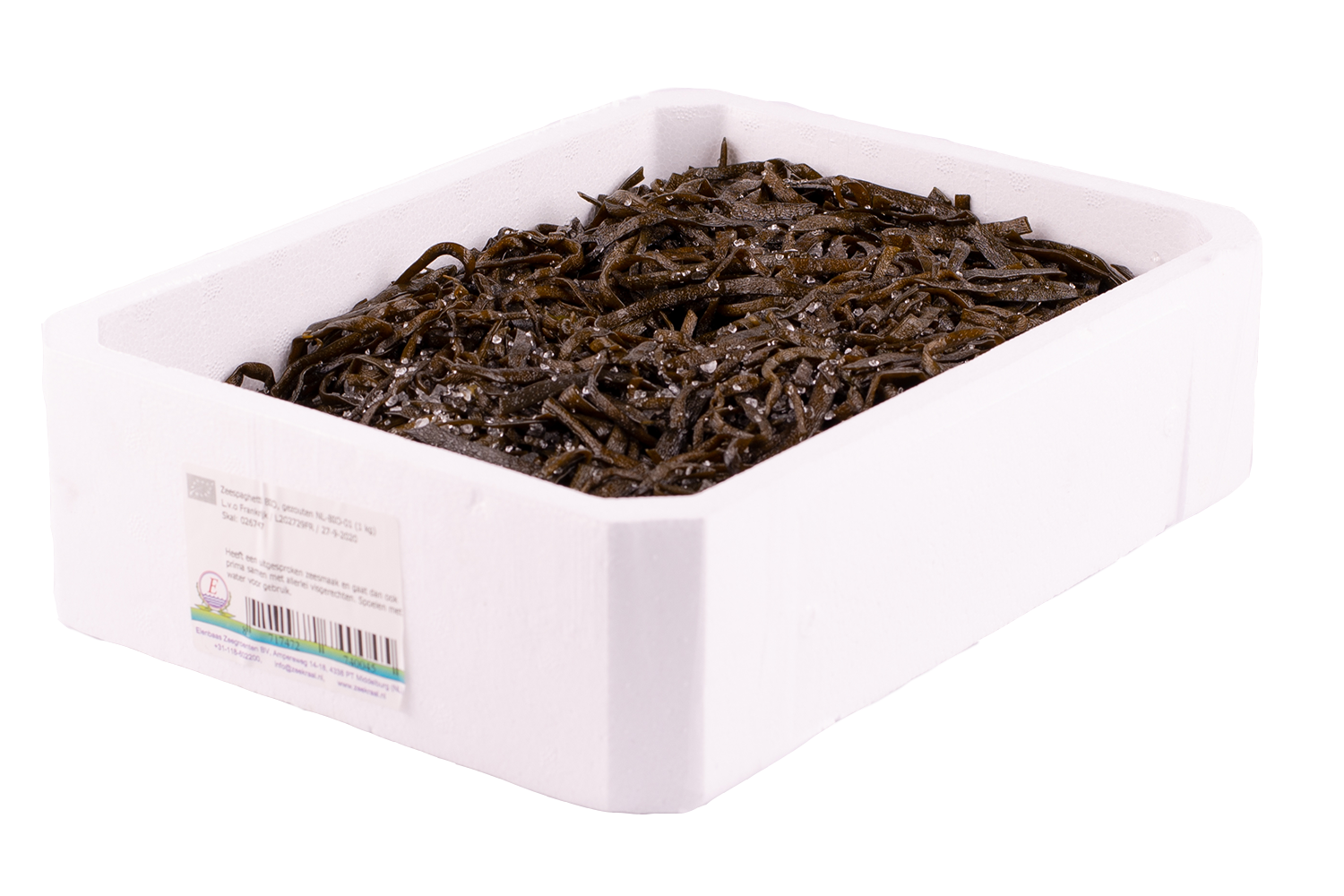 Zeewier zeespaghetti 1 kg NL-BIO-01
