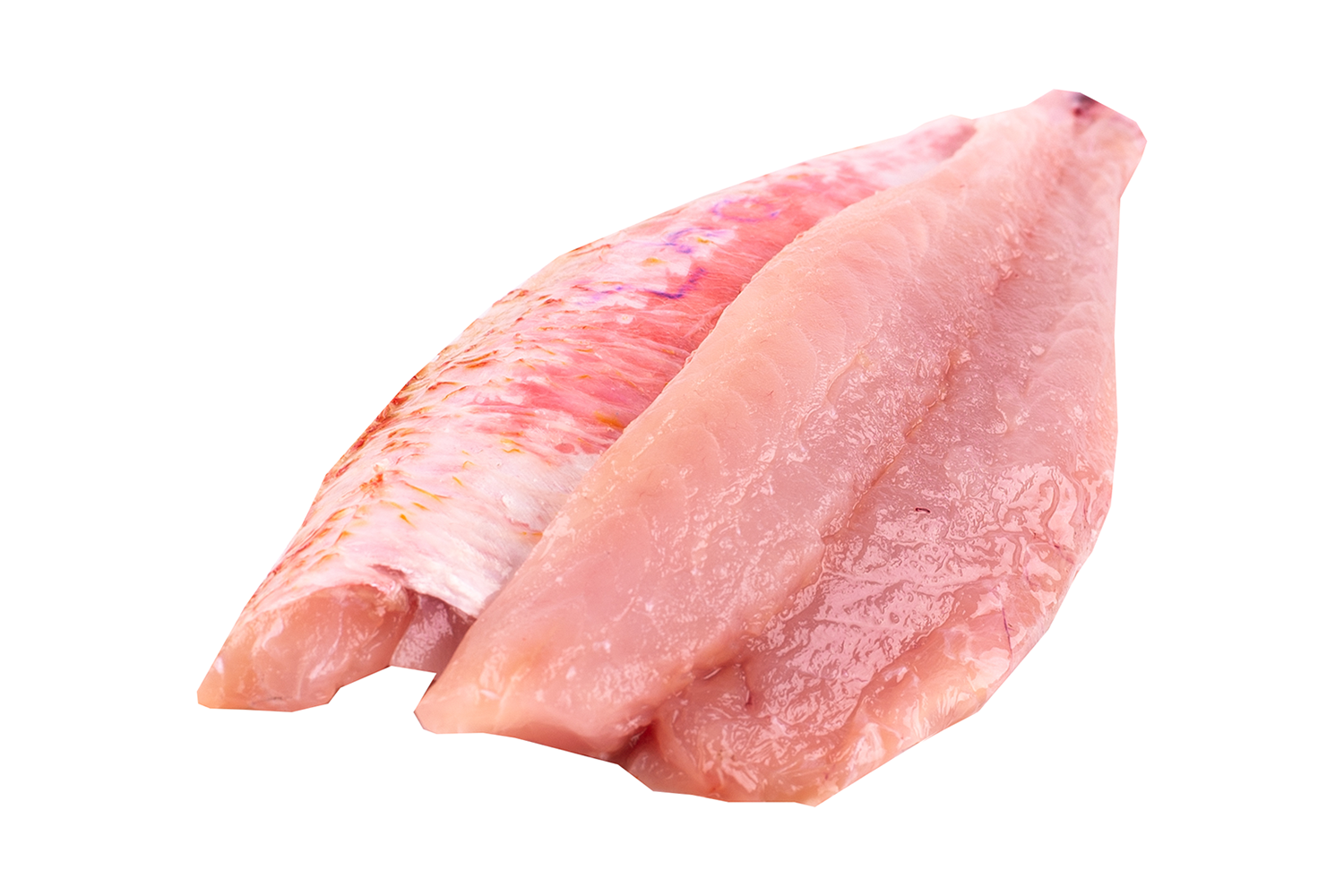 Rougetfilet met vel geschubd uit 300gr+ graatloos