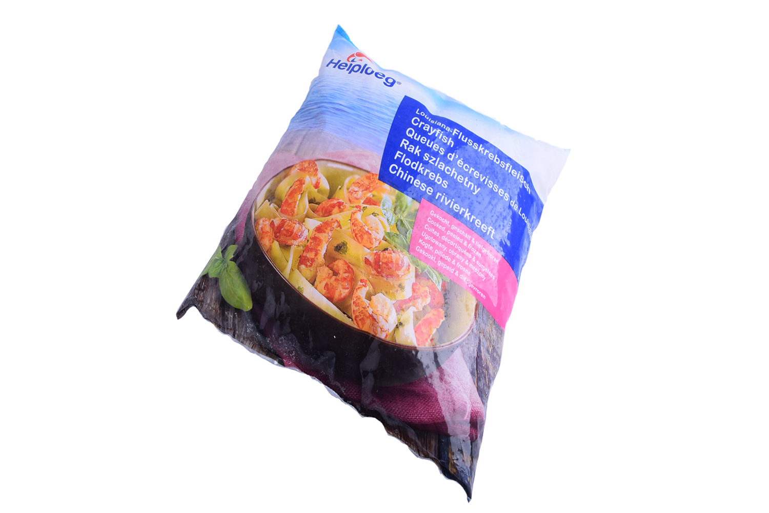 Rivierkreeftvlees 1kg (800gr netto) diepvries
