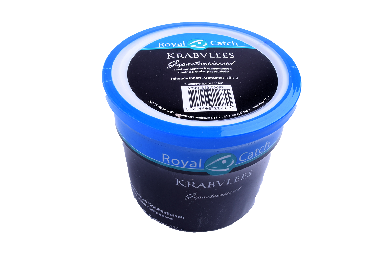 Krabpotenvlees Royal Catch a 454gr