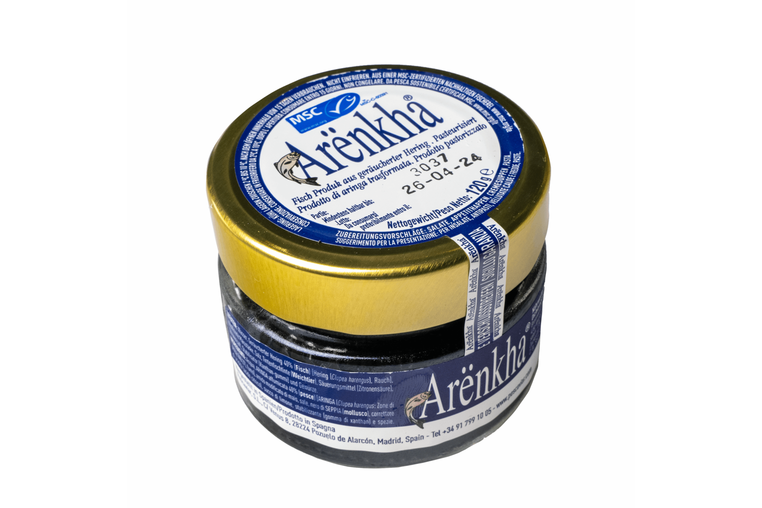 MSC Haringcaviaar arenka pot 120gr