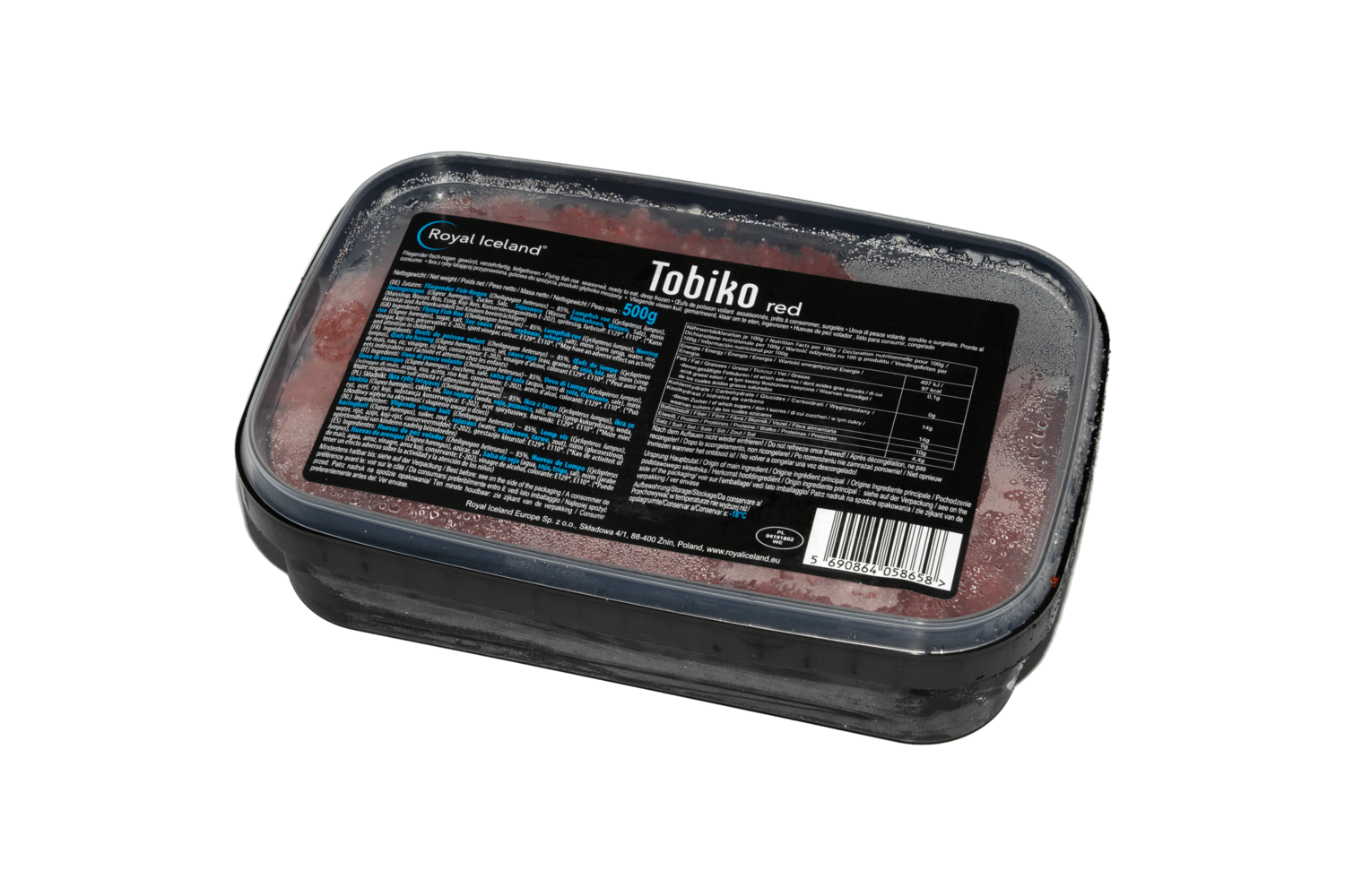 Tobiko rood 500 gr diepvries