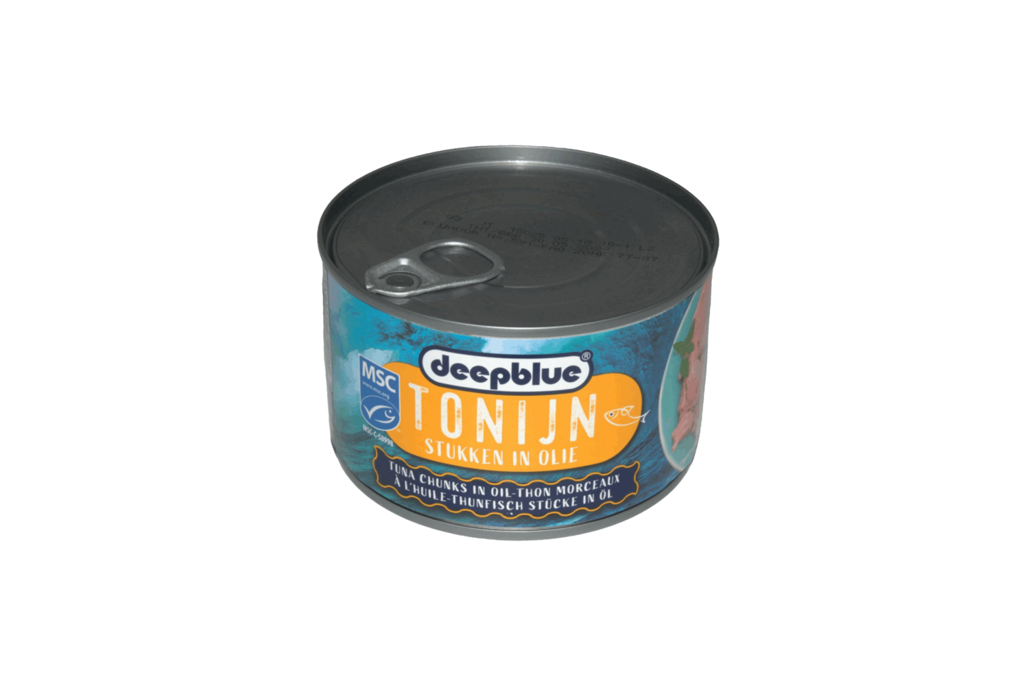 MSC Tonijn Chunks in zonnebloemolie blik 400 gr