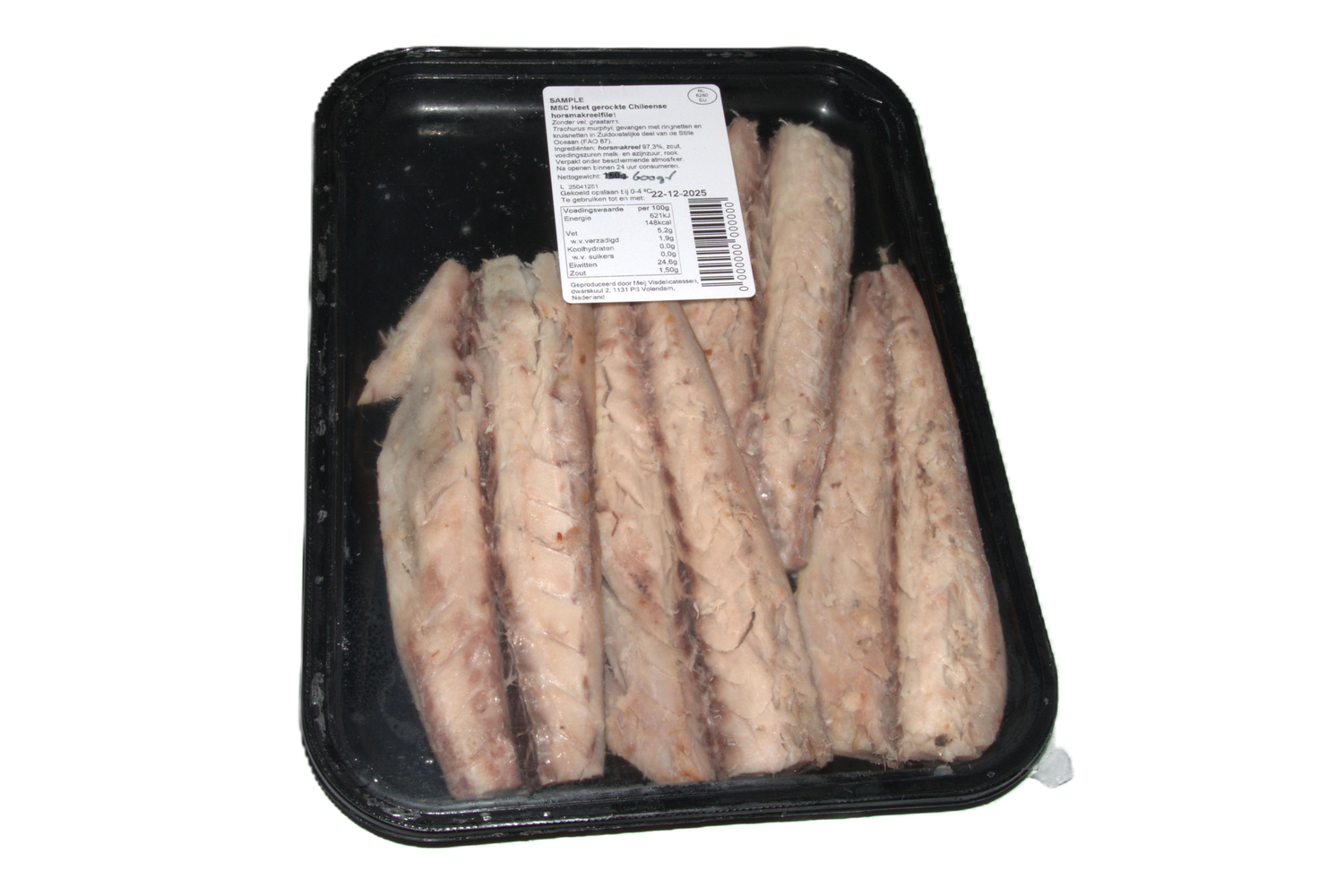 MSC Horsmakreelfilet ger graatarm naturel 600 gr