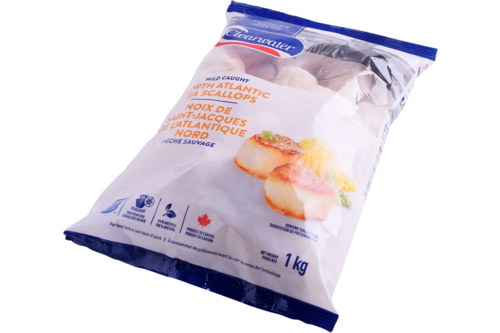 Scallops clearwater MSC 10/20 bag 1kg frozen
