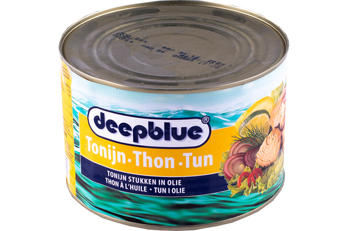 Tuna in oil can 1,7kg