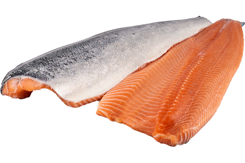 Salmon fillet trim with skin D 1,5 - 1,9- Kelly De