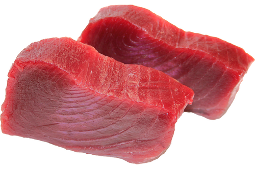 Tuna fillet. portioned. shockfresh 