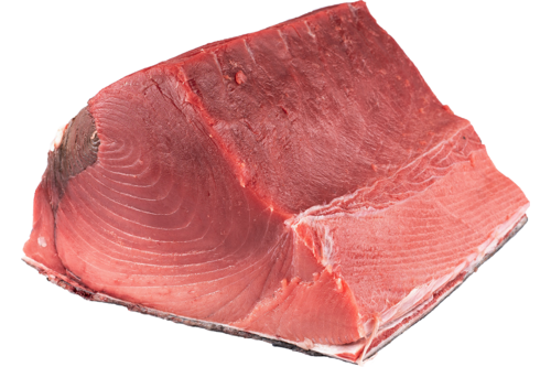 Bluefin tonijn rugzijde met vel Senaka 藍鰭金槍魚魚柳, 帶皮