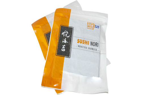 Sushi nori 100 pc half sheet AFM 140 gr gold