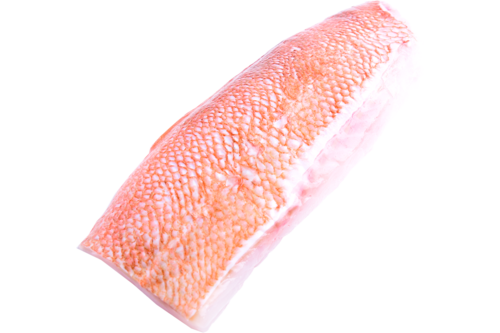 Redfish fillet with skin scales off 300gr+