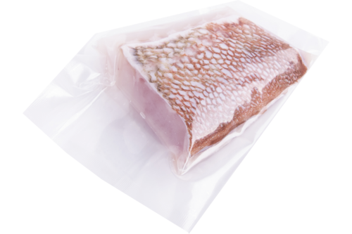 Redfish loin with skin port. 180-200gr vac/pc