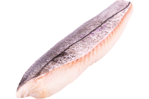Haddock loin with skin scales off 