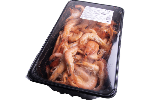 Shrimps fresh cooked 40/60 box 2kg 