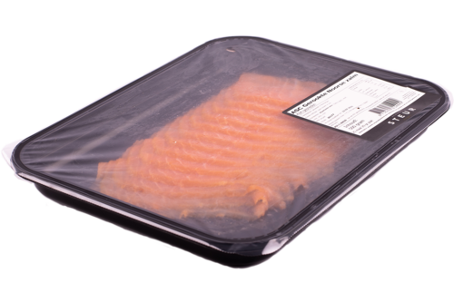 ASC Salmon smoked Norwegian sliced 500gr Steur 