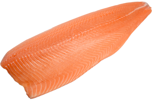 Salmon fillet w/o skin from 4-5kg 