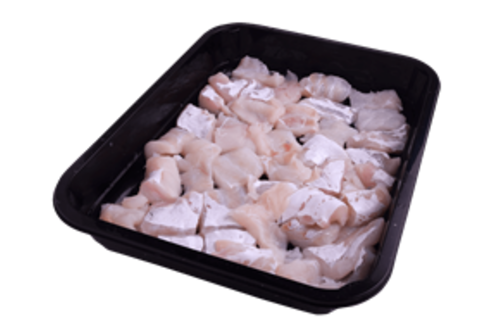 Cod pieces for kibbeling