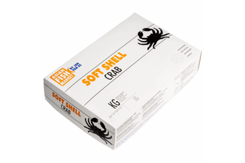 Soft shell crab jumbo 90-110 g AFM box 10 kg froze