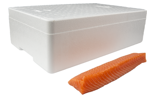 Salmon loin deep skinned from 4-5kg 