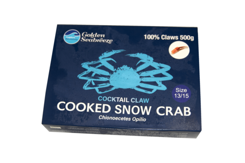 MSC Snow crab cocktail claws 16/25 500 g frozen