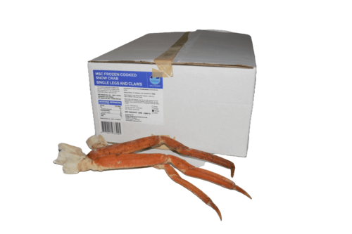 MSC Snow crab clusters gekookt 10/12 oz ds 4,54 kg