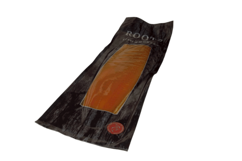 Traditionally smoked salmon side whole