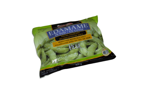 Edamame whole salted bag 400 g frozen 日本青豆