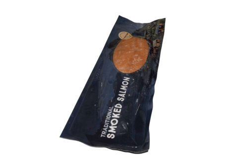 ASC Smoked salmon side sliced frozen