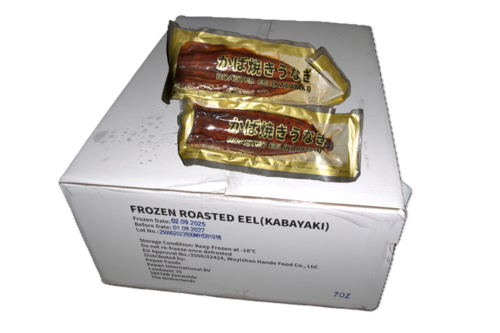 Unagi roasted eel 7 oz box 5 kg frozen