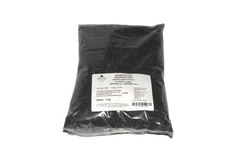 Black sesame seeds (Okaya) 1 kg