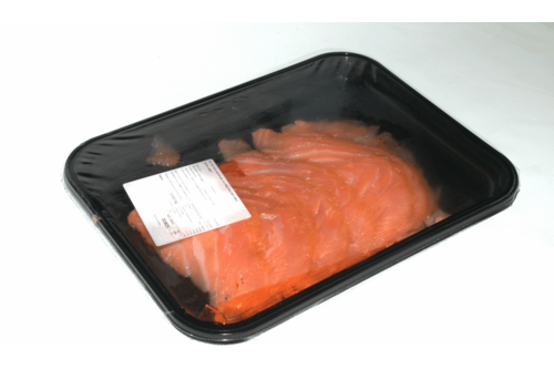 ASC Salmon smoked Norwegian sliced 500gr Steur 