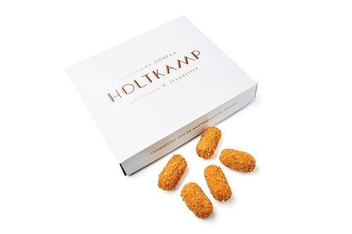 Shrimp croquet small Holtkamp box 28pc frozen